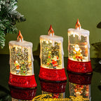 Decorative Lantern Built-In Glitter Light
