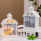 Decorative Lantern Built-In Warm LED Lightweight Plastic
