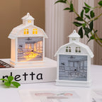 Decorative Lantern Built-In Warm LED Lightweight Plastic