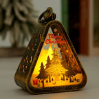 Decorative Lantern House Shaped Soft LED Glow