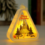Decorative Lantern House Shaped Soft LED Glow