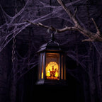 Decorative Lantern Metal Cutout Tea Light & LED Compatible