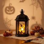 Decorative Lantern Metal Cutout Tea Light & LED Compatible