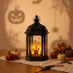 Decorative Lantern Metal Cutout Tea Light & LED Compatible