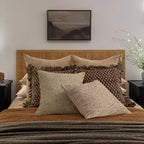 Decorative Pillow Cover Handcrafted Marled Texture 18x18 Inch