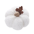 Decorative Pumpkin Figure Textured Finish Tabletop Accent