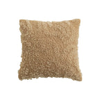 Decorative Throw Pillow Bouclé Texture Polyester Fill Removable Cover