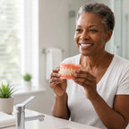 Denture Set Heat-Forming Custom Fit Adhesive-Free Secure Fit