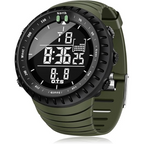 Digital Sports Watch Waterproof LED Backlight Shock-Resistant