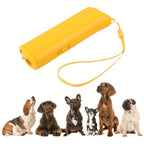 Dog Training Device Ultrasonic Bark Control Handheld LED Flashlight