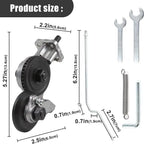 Drill Attachment Metal Cutter 3 Interchangeable Heads