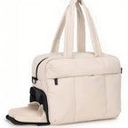Duffle Bag Quilted Polyester Foldable Fits Overhead Bins