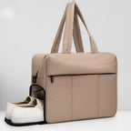 Duffle Bag Quilted Polyester Foldable Fits Overhead Bins