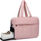 Duffle Bag Quilted Polyester Foldable Fits Overhead Bins
