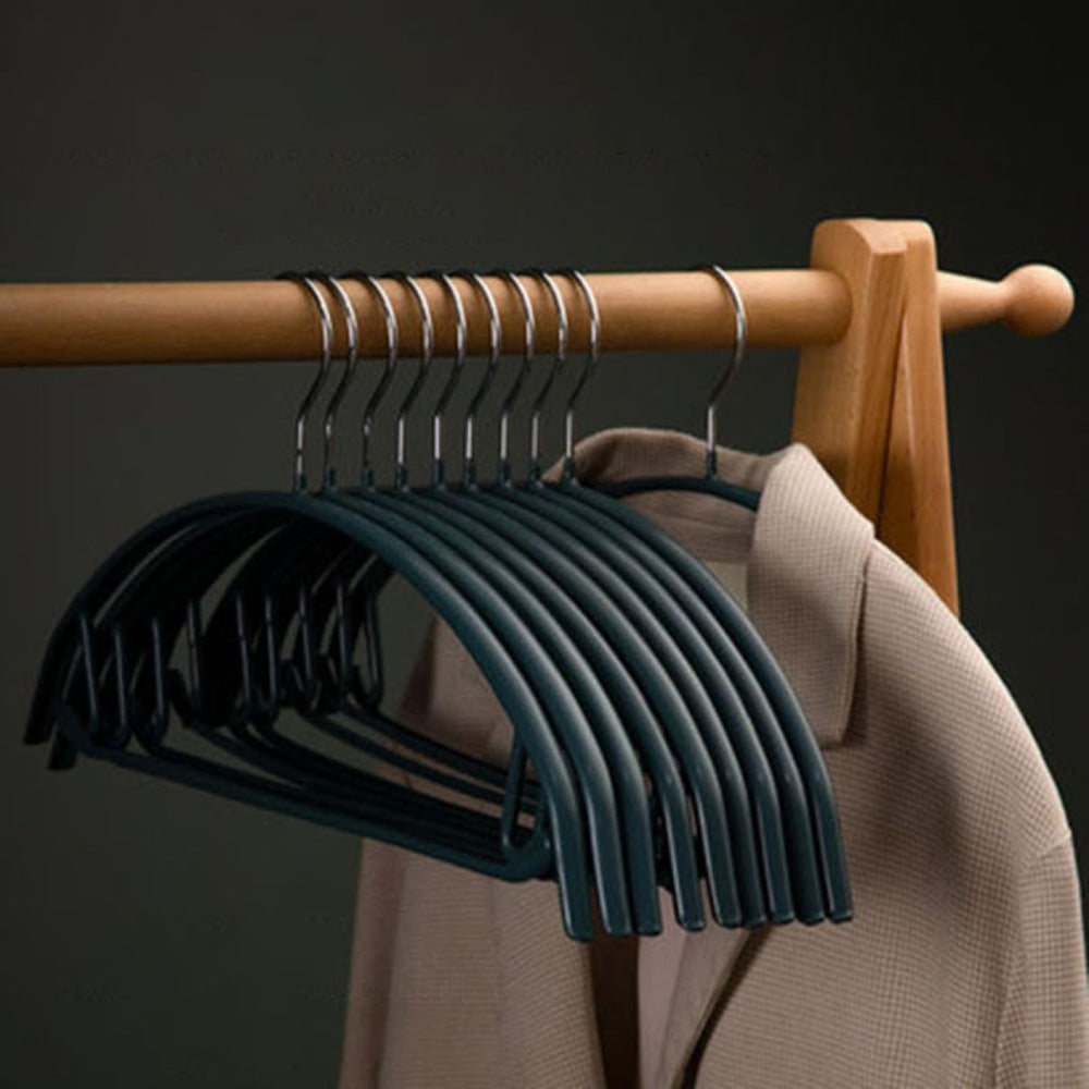 Ergonomic Soft-Touch Clothes Hangers