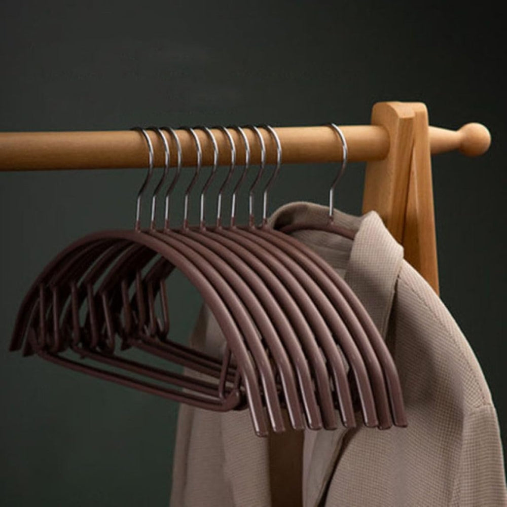 Ergonomic Soft-Touch Clothes Hangers