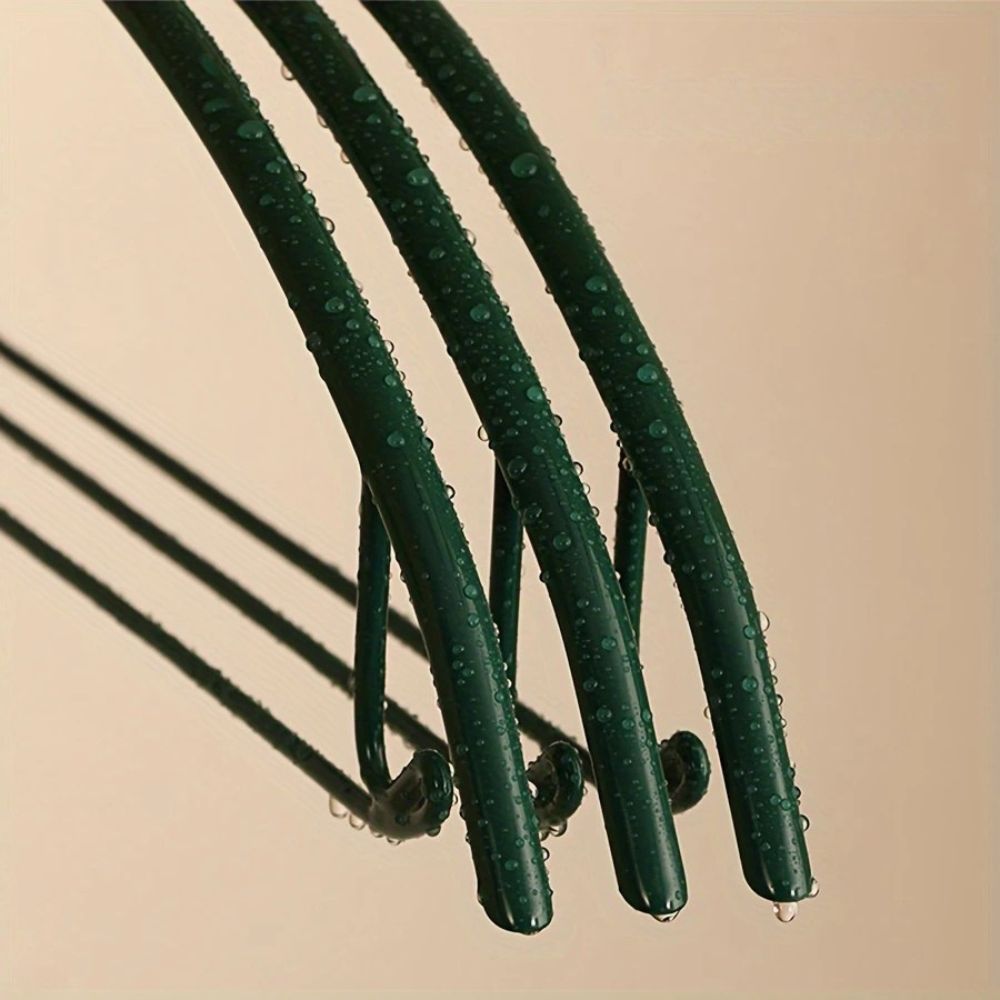 Ergonomic Soft-Touch Clothes Hangers