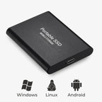 External SSD 128GB USB 3.1 Compact & Lightweight