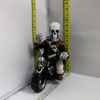 Figurine Ghost On Motorcycle Durable Compact Desk Decor