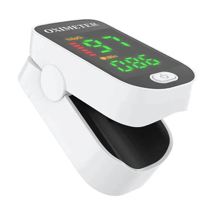 Fingertip Pulse Oximeter Large LED Display Non-Invasive Sensor