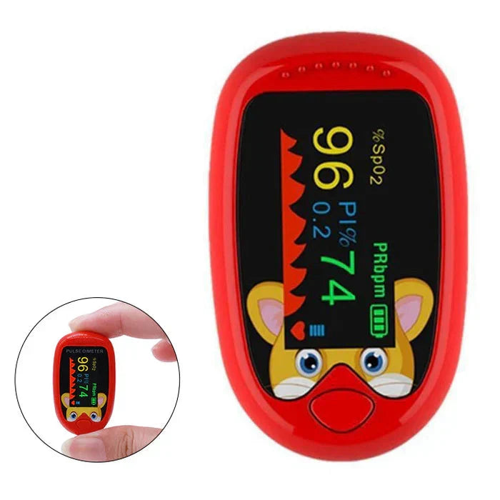Fingertip Pulse Oximeter Large LED Display Non-Invasive Sensor