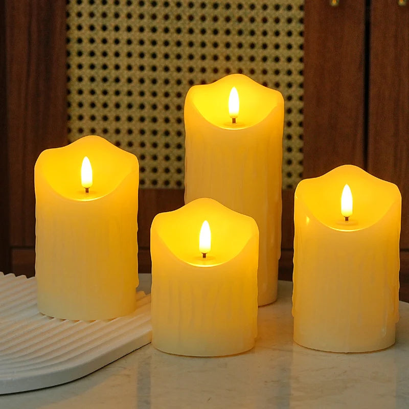 Flameless Candle Realistic Flicker Battery Operated