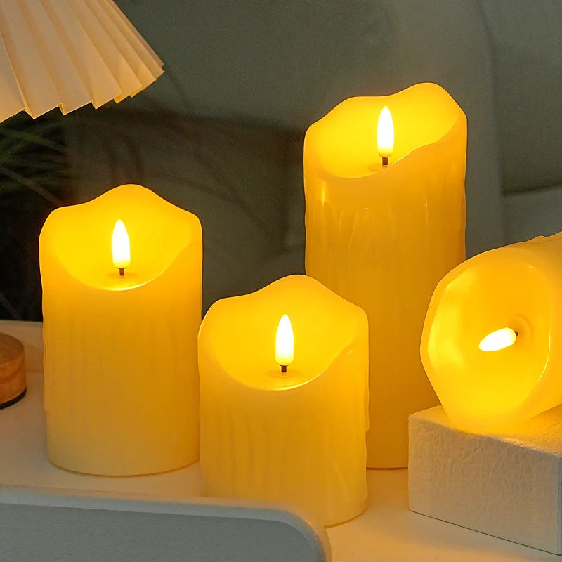 Flameless Candle Realistic Flicker Battery Operated