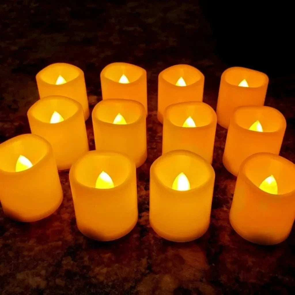 Flameless Candles Realistic Flickering LED Battery-Operated