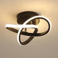 Flush Mount Ceiling Light Integrated LED Geometric Rings