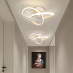 Flush Mount Ceiling Light Integrated LED Geometric Rings