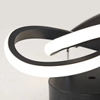Flush Mount Ceiling Light Integrated LED Geometric Rings