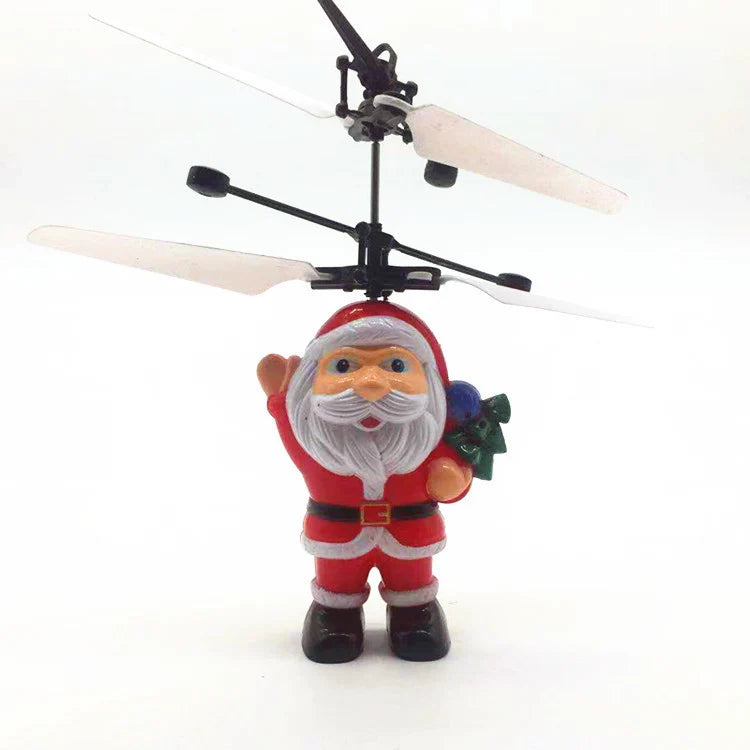 Flying Santa Ornament Rotor-Powered Indoor Outdoor