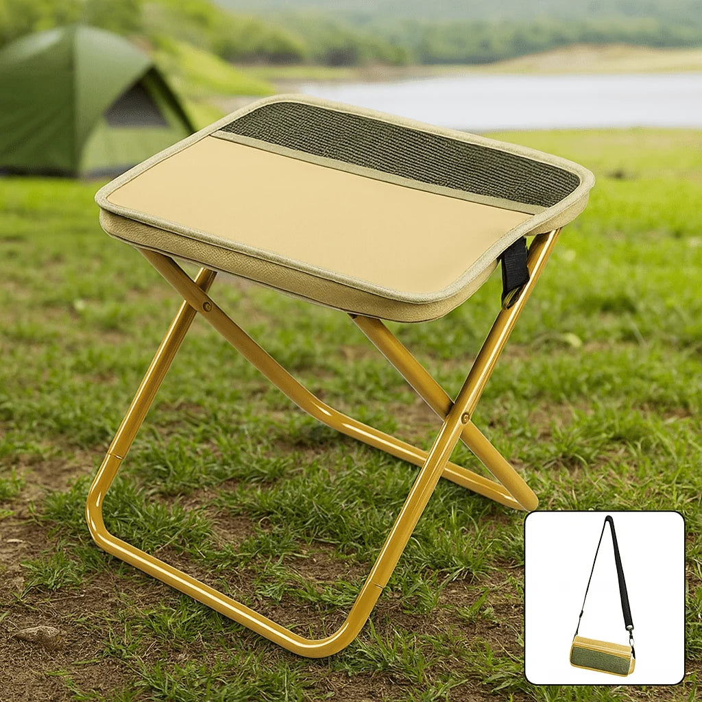 Folding Chair Backpack 2-In-1 Waterproof Seat Lightweight