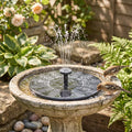 Fountain Pump Solar Floating Interchangeable Spray Heads