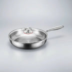 Frying Pan Hammered Titanium Natural Non-Stick Induction Compatible