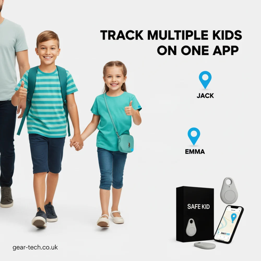 GPS Tracker Real-Time Location & SOS Alert