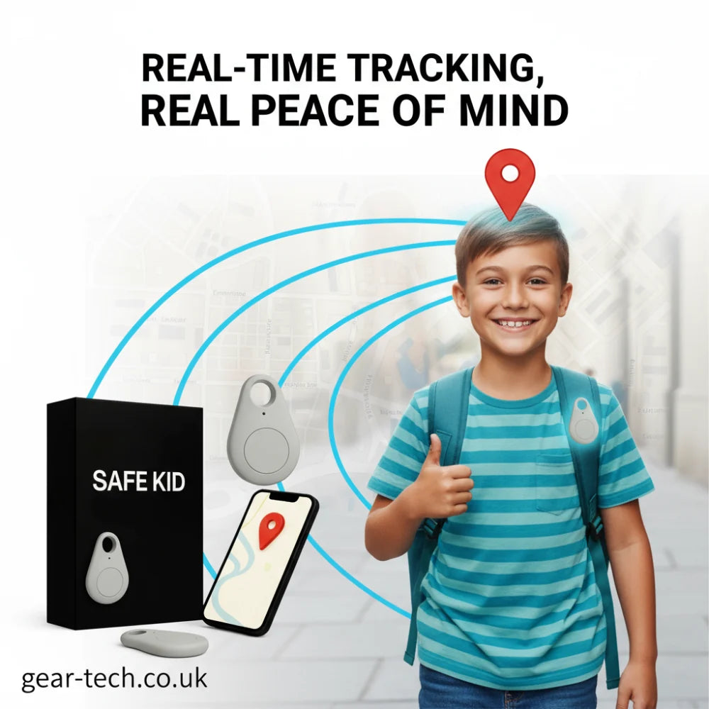 GPS Tracker Real-Time Location & SOS Alert