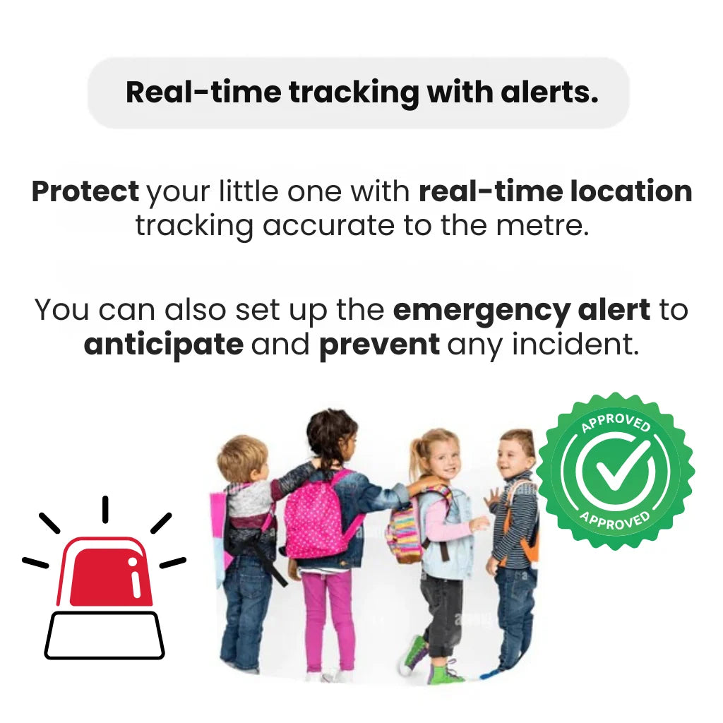GPS Tracker Real-Time Location & SOS Alert