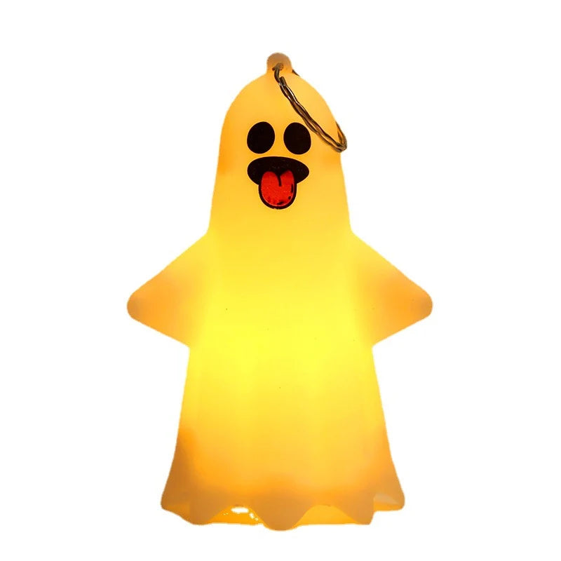 Ghost Lantern Warm LED Battery-Operated Indoor Outdoor