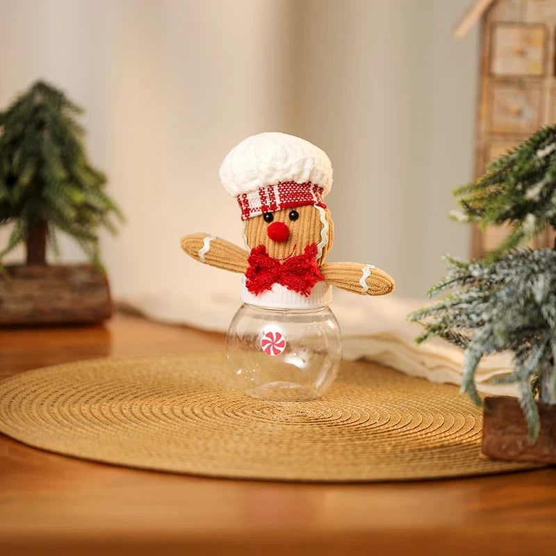 Gingerbread Figurine Smiling Face Compact Eco-Friendly