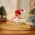 Gingerbread Figurine Smiling Face Compact Eco-Friendly