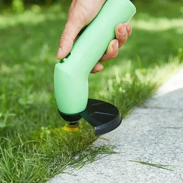 Grass Trimmer Cordless Battery Powered Extendable Pole & Protective Shield