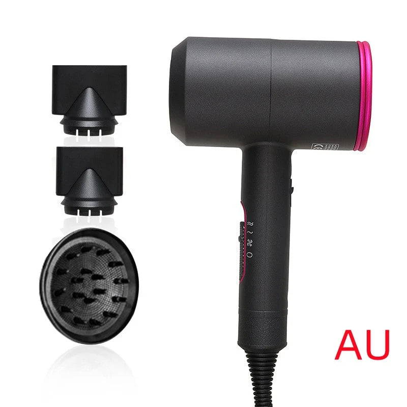 Hair Dryer Ionic Technology Diffuser & 2 Concentrator Nozzles