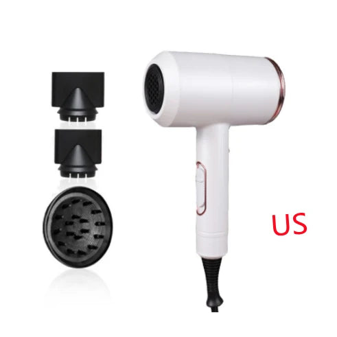 Hair Dryer Ionic Technology Diffuser & 2 Concentrator Nozzles