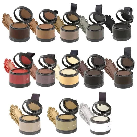 Hairline Concealer Powder Built-In Sponge Applicator Water-Resistant