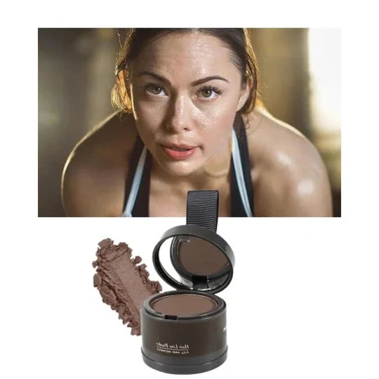 Hairline Concealer Powder Built-In Sponge Applicator Water-Resistant