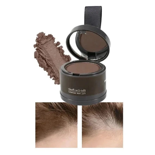 Hairline Concealer Powder Built-In Sponge Applicator Water-Resistant