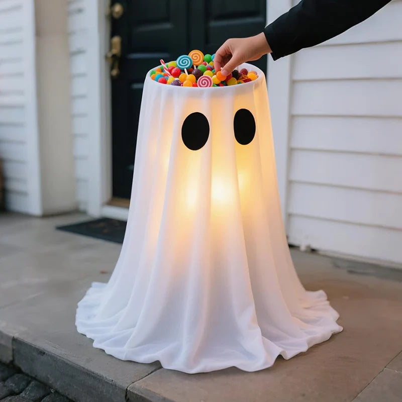 Halloween Ghost Light LED Weatherproof Fillable