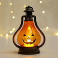 Halloween Lantern Pumpkin Face LED Battery-Powered
