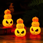 Halloween Lantern Pumpkin & Skull Design Soft LED